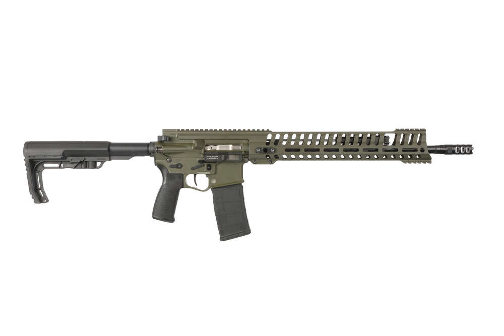 Rifles Long Guns Patriot Ordnance Factory 30+1 223Rem|5.56NATO POF 01283 REN PLUS DI         16 14M RAIL 5.56  OD • Model: 30+1